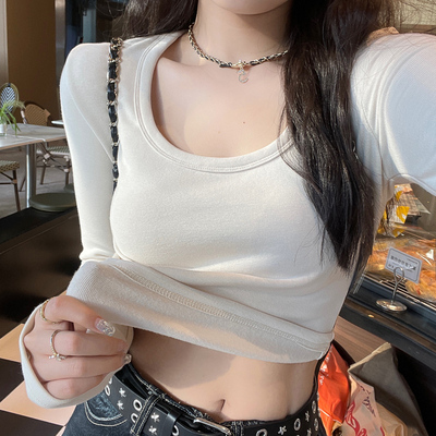 【赠送运费险】长袖T恤女通勤