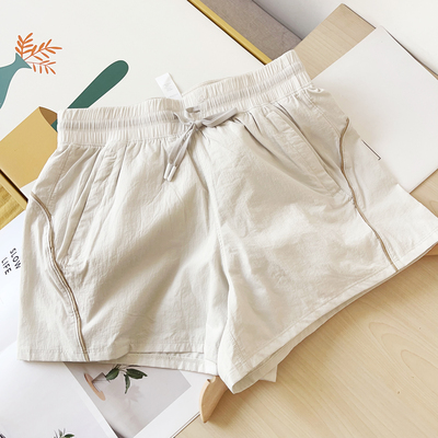 License女速干弹力运动跑步短裤