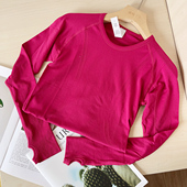 紧身款 运动速干透气排汗长袖 显瘦无缝运动T恤 Swiftly版 瑜加长袖