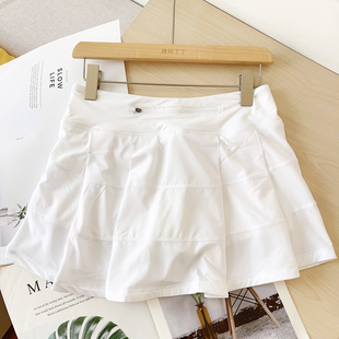 薄款Pace Rival 速干双层防走光网球裙健身训练运动半身裙防卷边