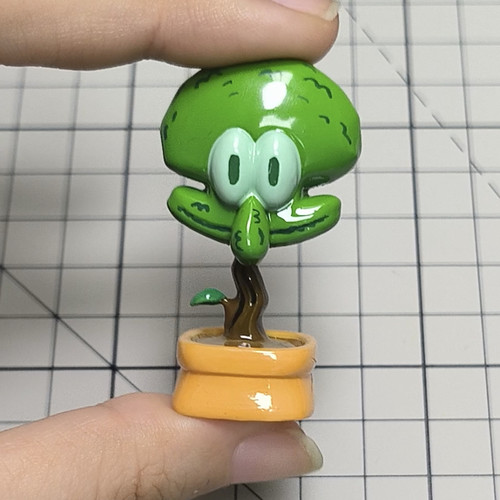 桌上摆件海绵宝宝键盘装美化