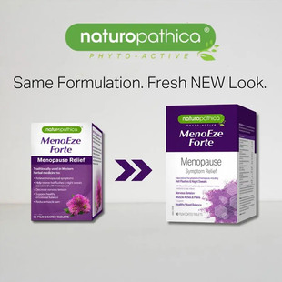 澳洲代购 Naturopathica草本更年期缓释精华片90粒 盗汗潮热紧张