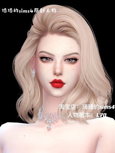 琦琦原创8套服装发型捏脸游戏