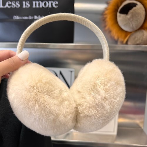 赛雅娜獭兔毛保暖耳罩