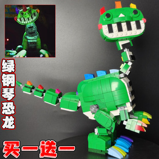 波比的游戏时间4积木亚纳比狮子变异多伊钢琴龙人仔拼装玩具男孩6
