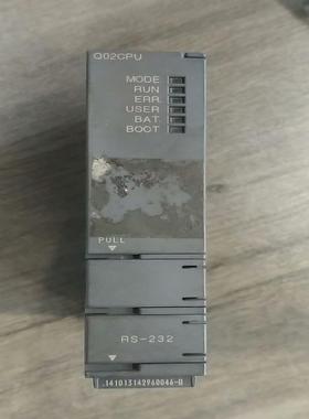 【议价】Q02CPU二手拆除模块图拍功能正常有老
