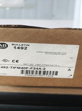 【议价】AB 1492-TIFM40F-F24A-2快速接线 线