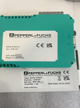 【议价】德国倍加福WCS-PG310模块型号276147