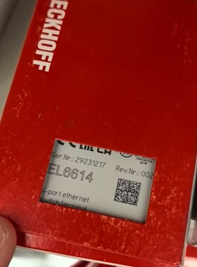 议价倍福EL6614 4-port以太网交终端