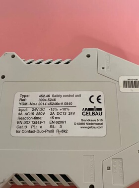 议价GELBAU德国安规 452.46(3004.5246)GE