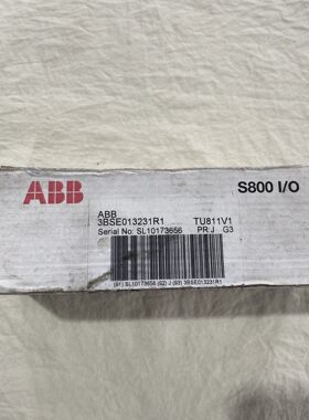 【议价】ABB S800 IO模块底座型号3BSE013231R