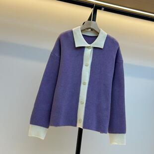 80斤 2025年新款 衣长58CM 休闲针织毛衣女 140斤 时尚