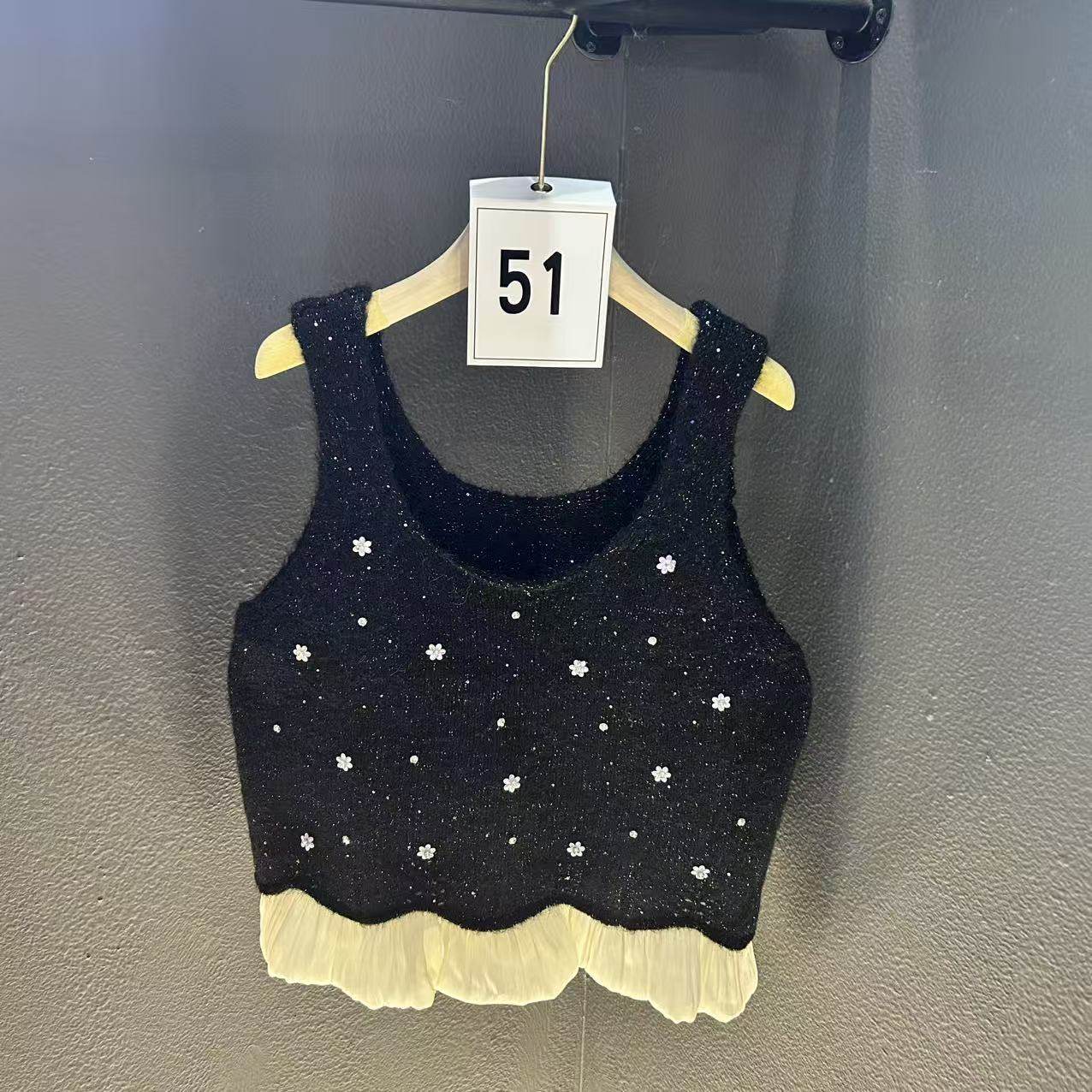 【51-100号】主播12号 2026年新款宽松针织马甲上衣女宽松韩版