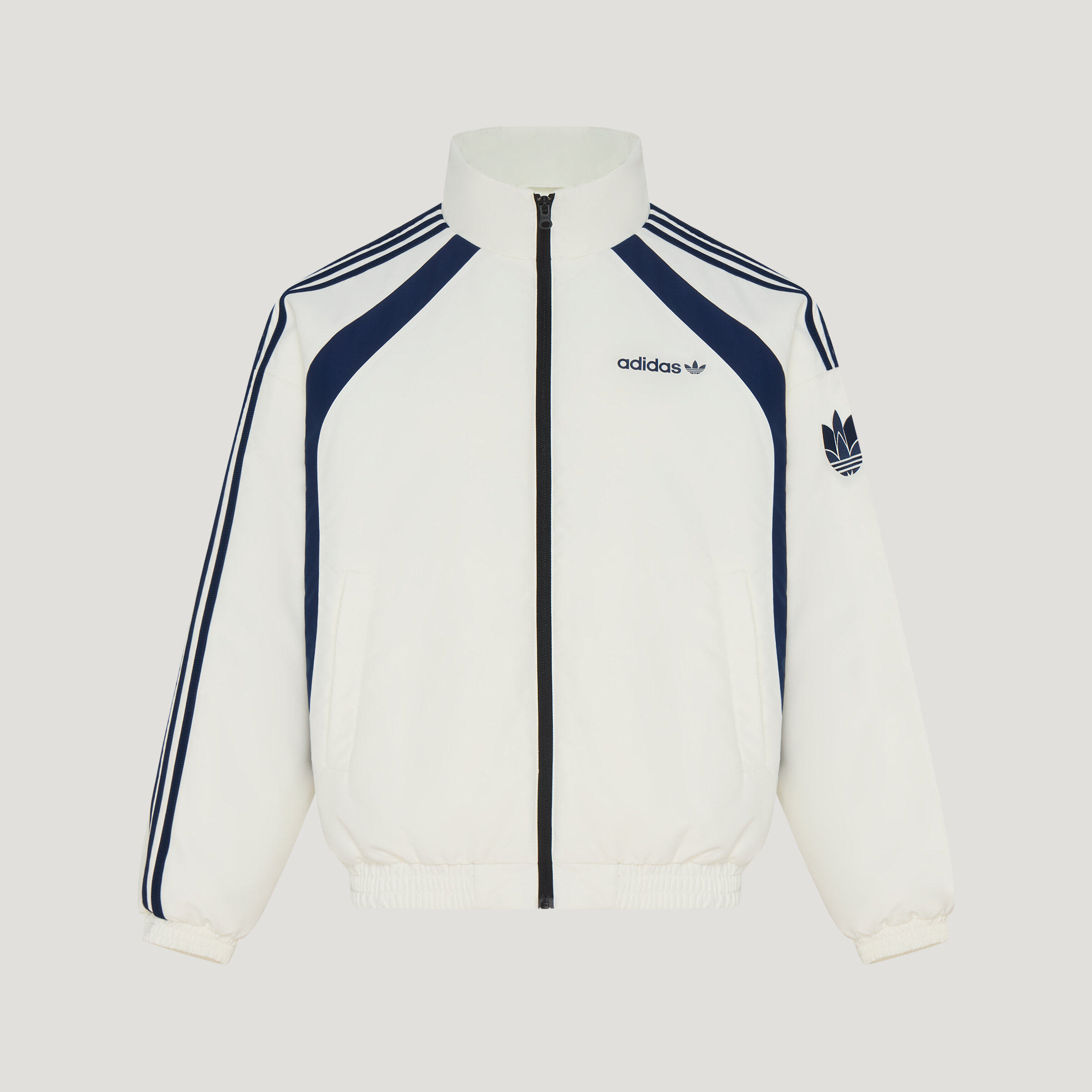 adidas阿迪达斯三叶草男女VR ORI PAD JKT休闲保暖运动棉服LG4558