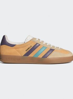 阿迪达斯三叶草T头鞋GAZELLE INDOOR男女运动休闲鞋德训鞋IG1636