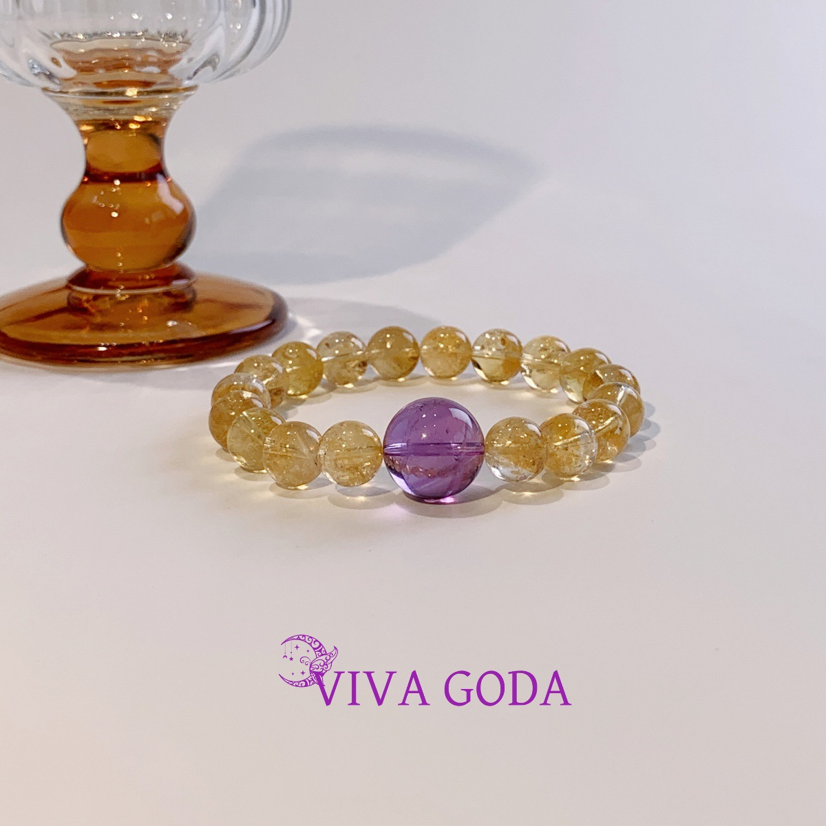 2025新款纯天然水晶来财男女手串