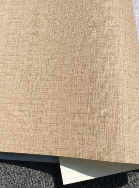 米黄色素色壁纸纯色墙纸饭店宾馆客厅背景家庭工程办公室会所壁纸