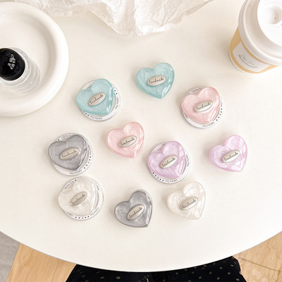 韩国ins风爱心手机气囊支架可伸缩懒人神器指环扣卡通粘贴式新款