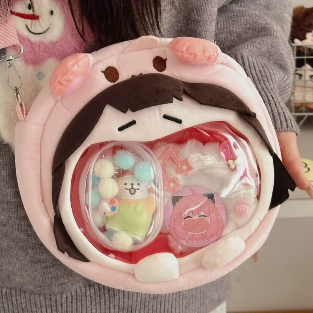 明日香时光代理人陆光痛包乔苓程小时双肩背包fufu初音未来书包女