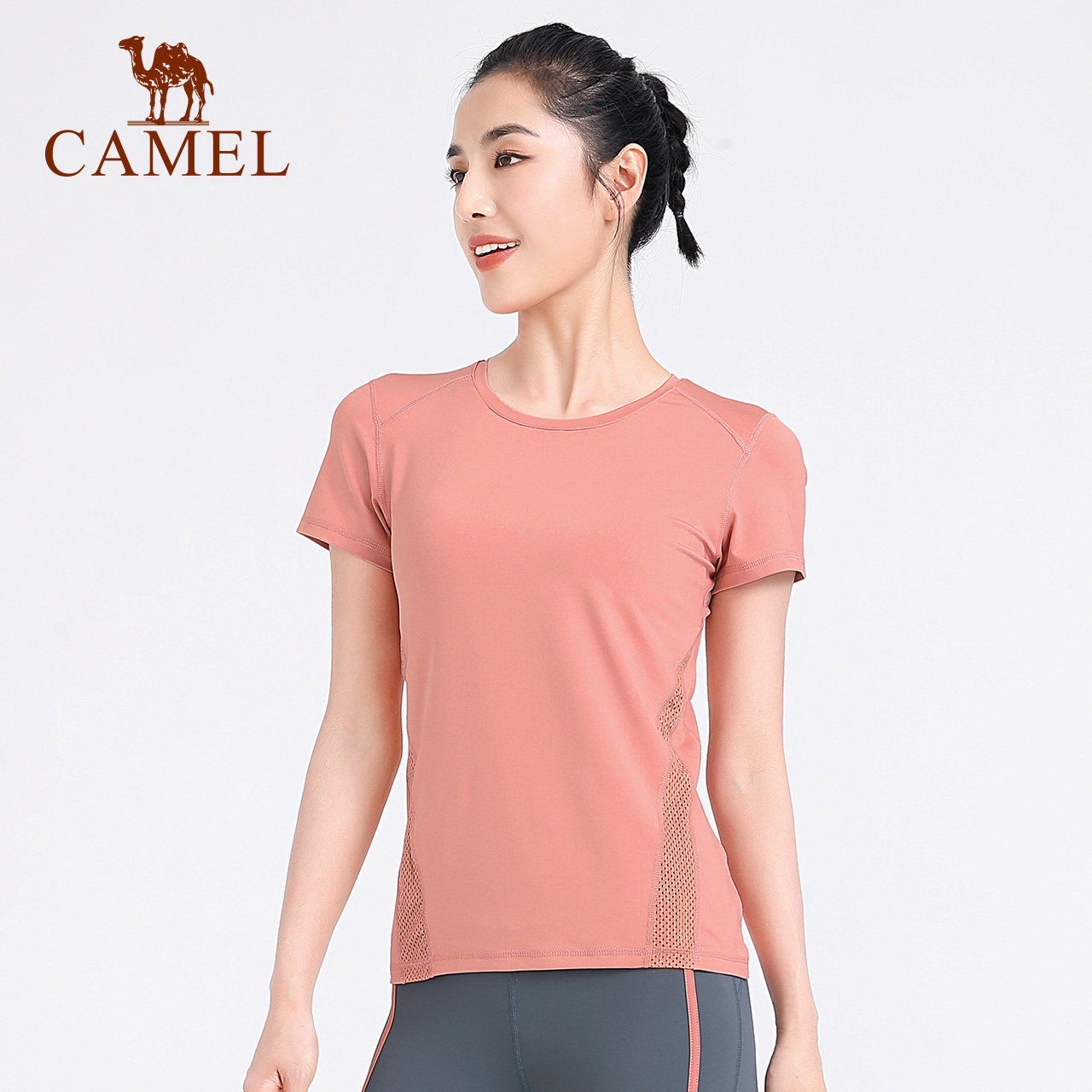 【非卖品】瑜伽服女短袖夏季新款运动衣跑步T恤快干透气健身服上