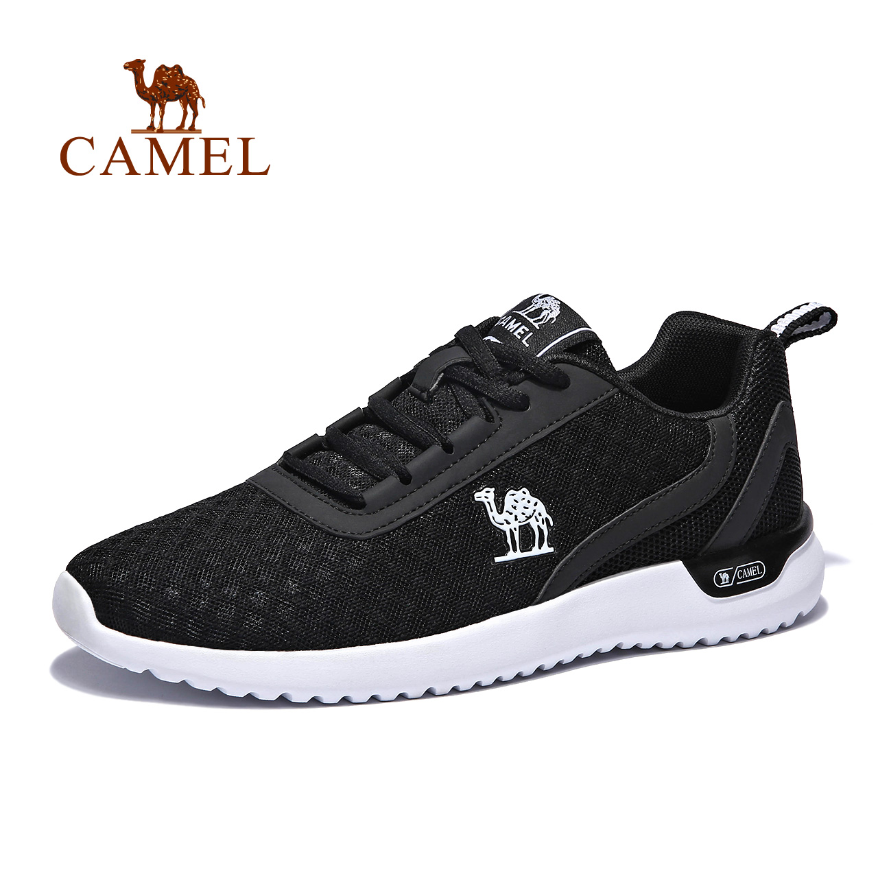 Camel/ÂæÍÕÕýÆ·ÅÆÔ˶¯Ð¬ÄÐÊ¿Çá±ãÍø²¼Í¸Æø¼õÕðÄÍÄ¥Ô½Ò°¼òÔ¼Åܲ½Ð¬