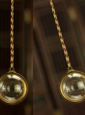 透明亚克力嘎乌盒吊坠甘露丸佛塔