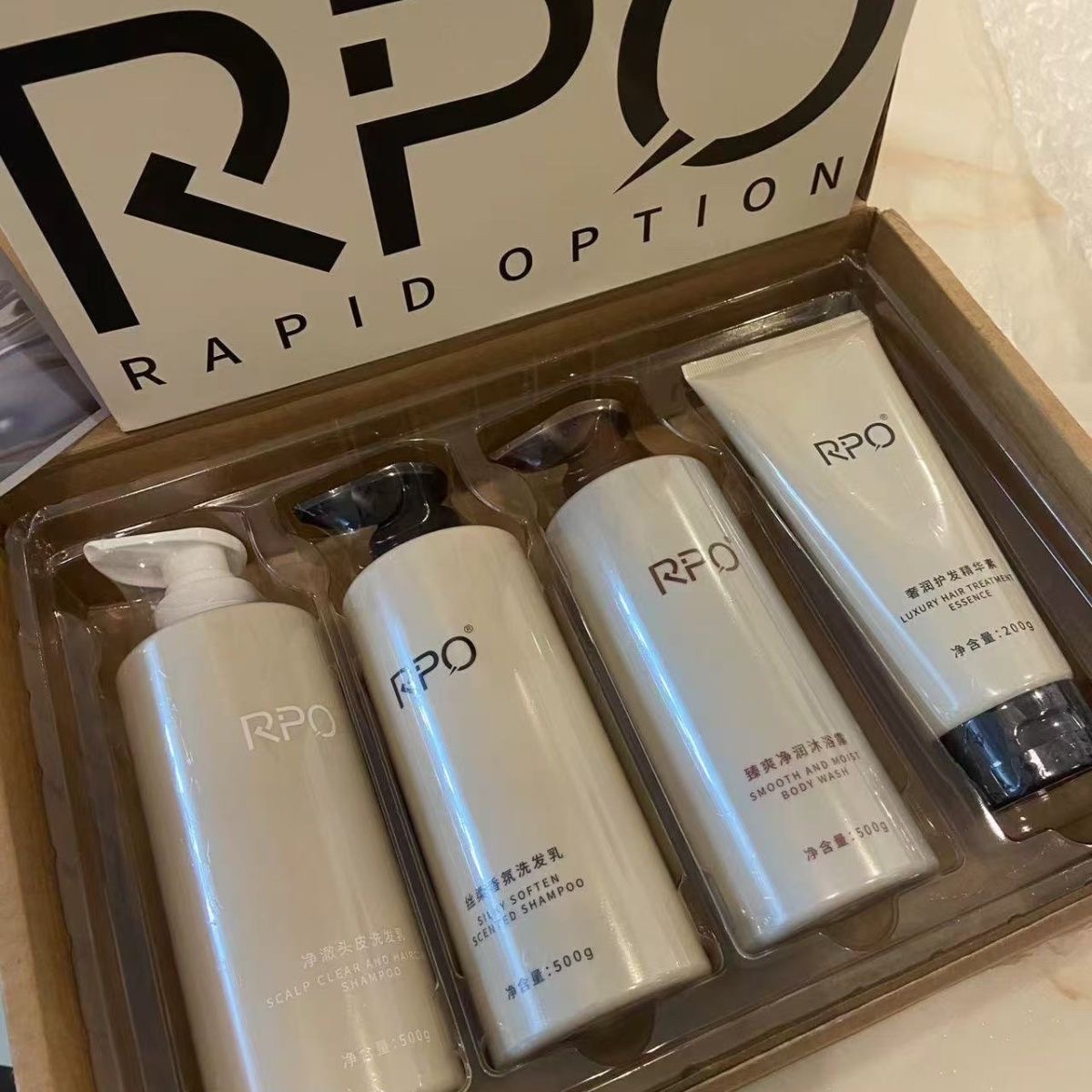 RPO旧款清仓，洗护套装RPO洗护四件套控油蓬松洗发露护发素洗发水