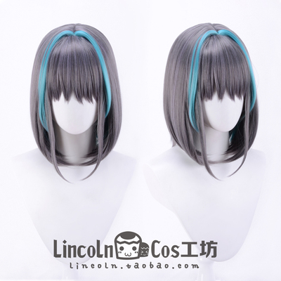 lincoln假发挑染波波短发