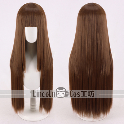 LINCOLN Lovelive!Sunshine!! 黑泽黛雅 cos假发 头皮顶长直发