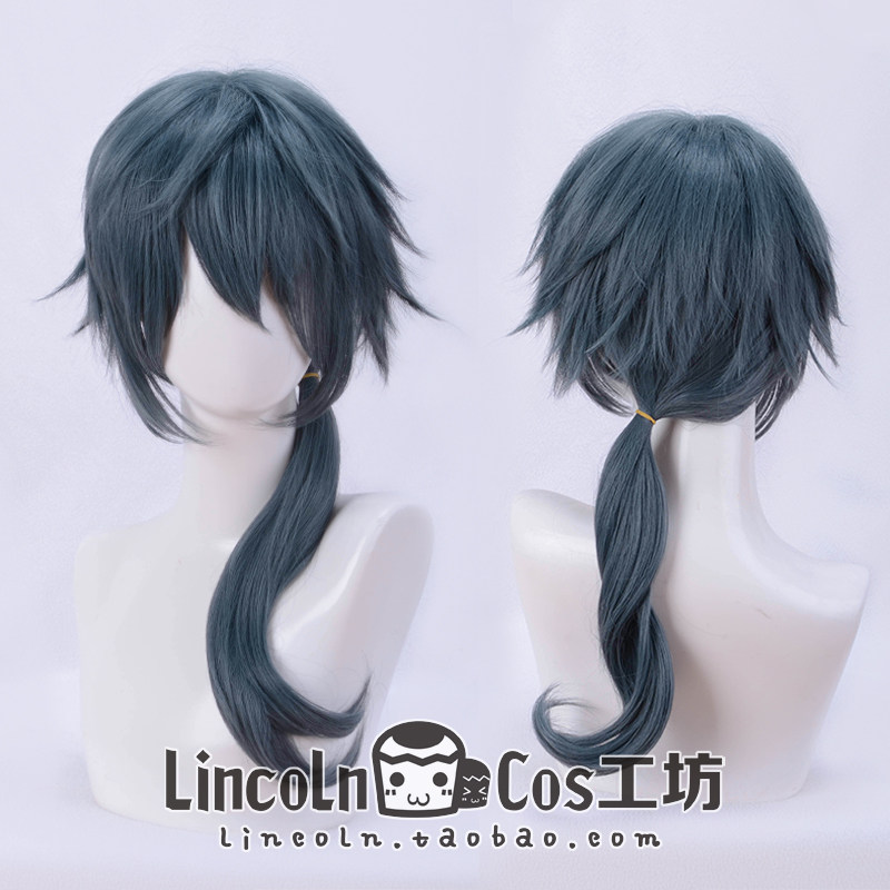 lincoln 偶像梦幻祭2 椎名丹希 cosplay cos反翘马尾假发