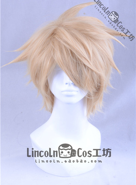 LINCOLN【AMNESIA失忆症】Toma炸毛展正希 亚麻金  翻翘cos假发