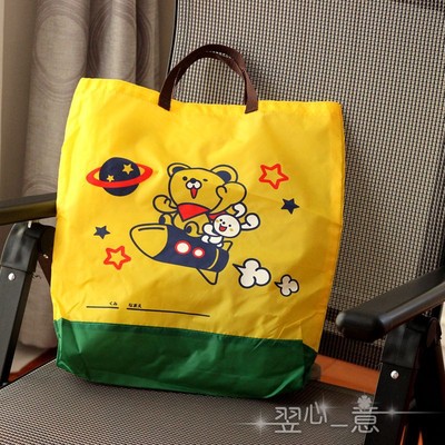 便携卡通牛津布袋购物袋