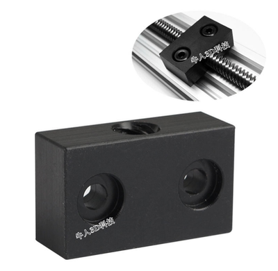 openbuilds 8mm梯形丝杆螺母座 3d打印机丝杆螺母 Delrin丝杆螺母