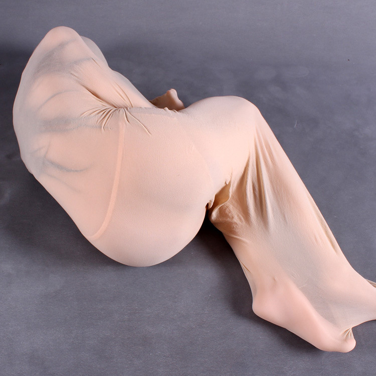 大码无缝性感丝袜睡袋薄女式透明丝袜睡袋超紧连身袜连体丝袜全包