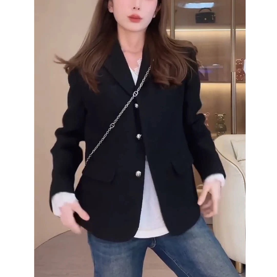 春秋轻奢西装外套女气质百搭