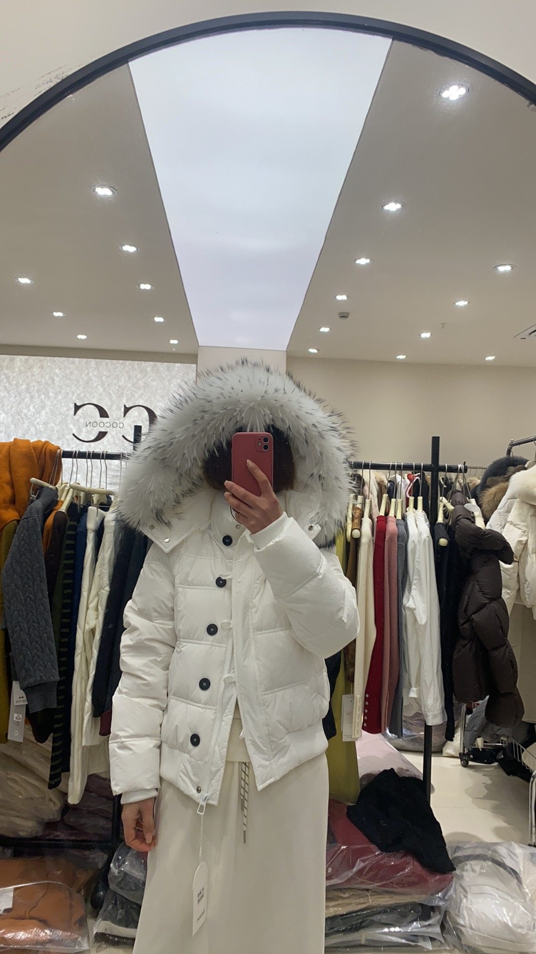 真狐狸毛领连帽羽绒服女短款冬季新款保暖加厚白鸭绒外套,女装/女士精品,羽绒服,淘宝优惠券,粉丝福利购,淘宝优惠卷