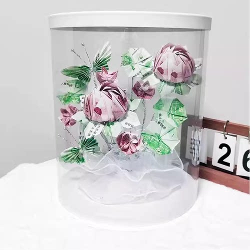 有钱花新款创意氛围蝴蝶花材料包