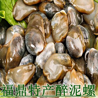 福建福鼎特产海鲜醉泥螺 超特大黄泥螺鲜活香辣新鲜即食 罐头罐装