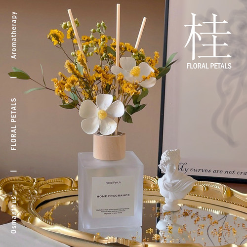 还原桂花香无火香薰摆件高级香水