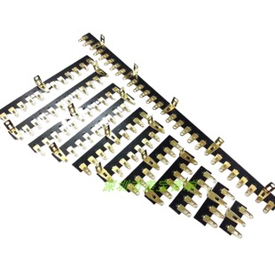 3.4.5.6.7.8.9.10.11.12.13.28位搭棚架铜镀金焊接绝缘接线搭棚条