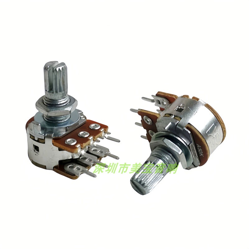 台产电位器16型 双联 6脚PCB  A1MA50K A100K A250K A500K B250K