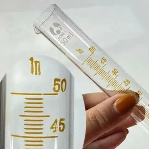 玻璃量筒50ml 精度0.5ml