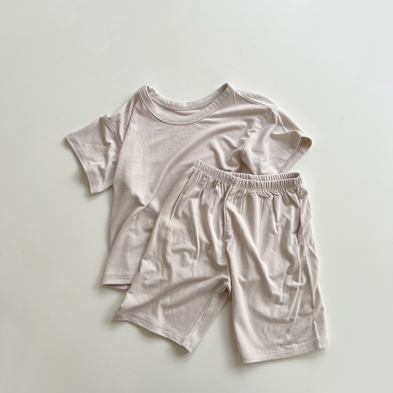 韩版家居服薄款棉童装