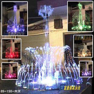 厂家直销304不锈钢音乐喷泉1米1.5米2米3米景观流水工艺喷泉
