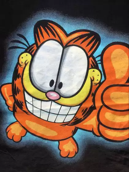 Student Goodies Recommendation! Garfield and Odie Cute Peplum Short Sleeve T-Shirt College Students Wicked Simple