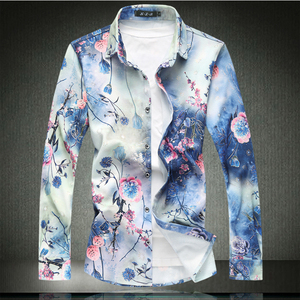 秋款特批外贸白底 格子加大版衬衫 常年有货9715P45图片