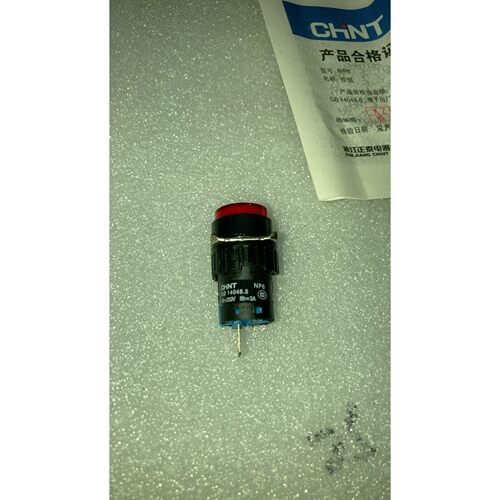 库存全新正泰按钮开关,型号NP6-11BS/Y,红色按钮,全