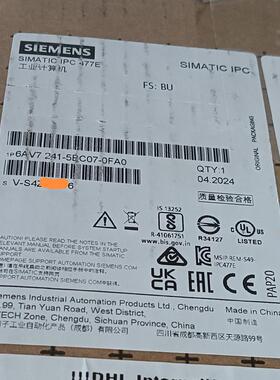 6AV7 241-5BC07-0FA0  西门子HMI 议价
