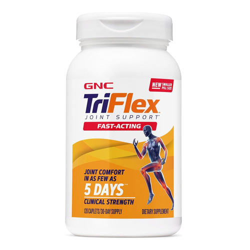 现货美国GNC健安喜快速作用维骨力triflex氨糖软骨素护关节120粒