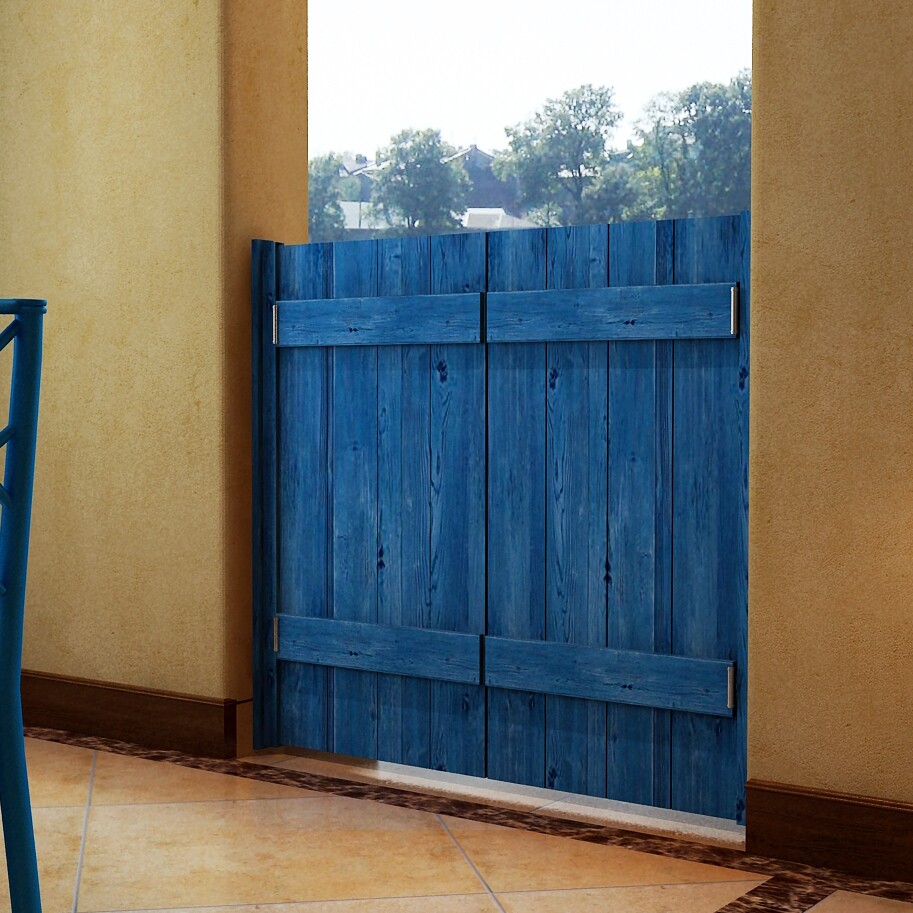 包邮实木牛仔半腰门隔断栅栏门酒吧吧台地中海风格造型